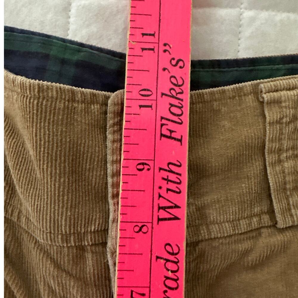 Vintage Ralph Lauren Corduroy Pants 8 Brown Cargo Adjustable Cinch Hem Y2K - Picture 9 of 13